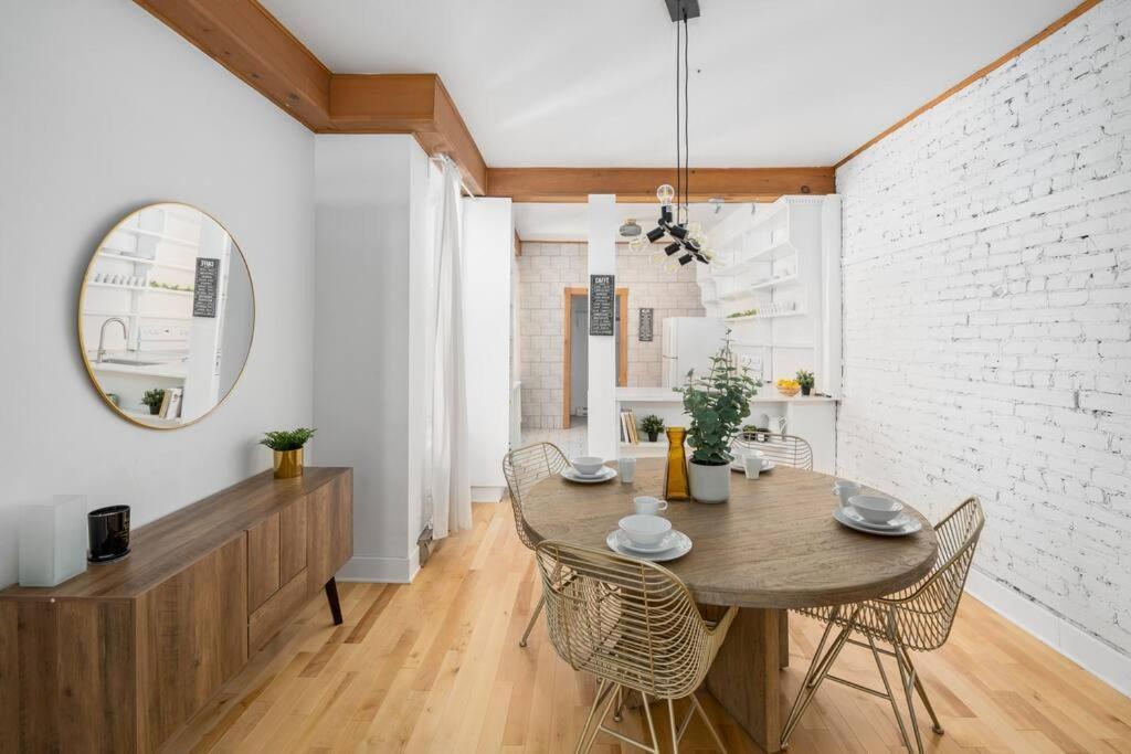 Apartamento Chic Mile-End 3Br Getaway - Free Parking, Sleeps 8 Montreal Exterior foto