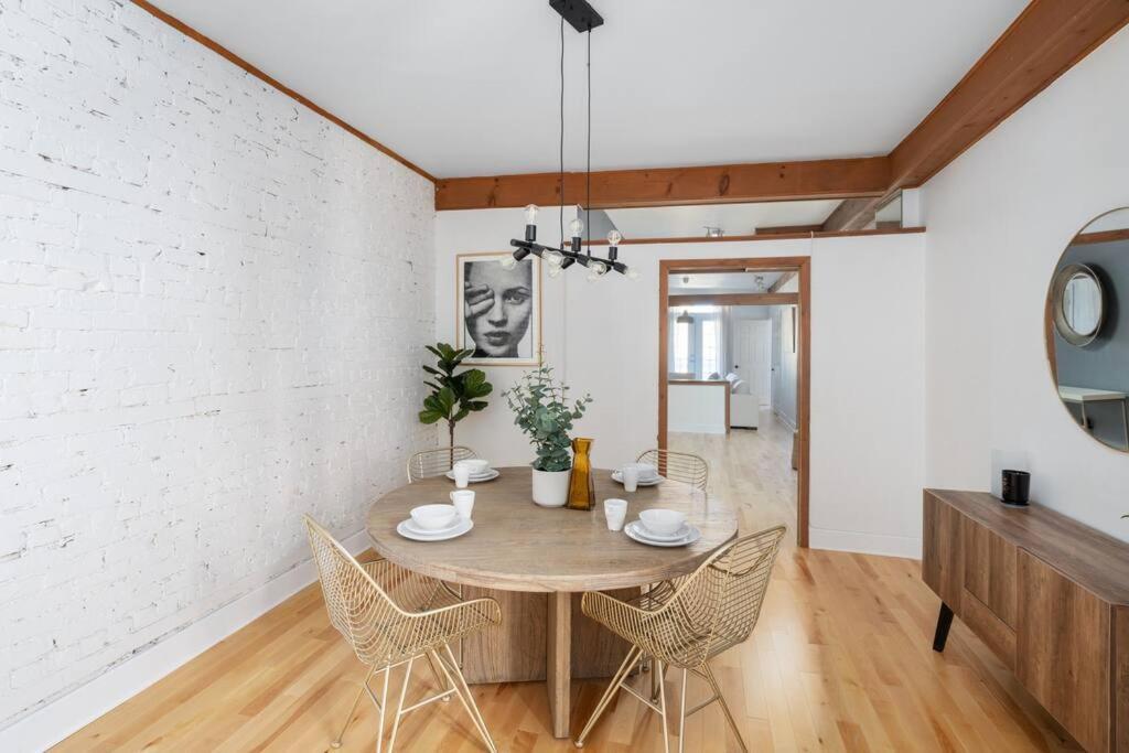 Apartamento Chic Mile-End 3Br Getaway - Free Parking, Sleeps 8 Montreal Exterior foto